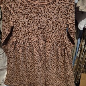 Cat & Jack Brown Leopard Print Dress